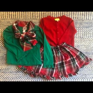 Girls holiday outfit